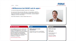 Desktop Screenshot of mawi-web.com